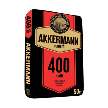 Портландцемент ЦЕМ II/В-Ш 32,5Н AKKERMANN 400 MULTI 50кг