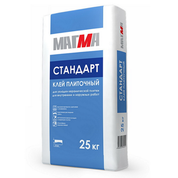 МАГМА Клей плиточный «Стандарт» 25кг