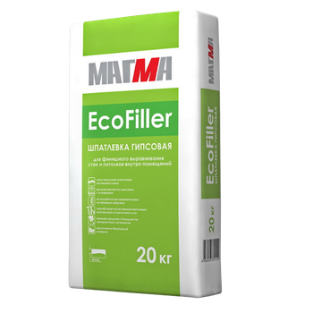 МАГМА Шпаклевка гипсовая «EcoFiller» 20кг