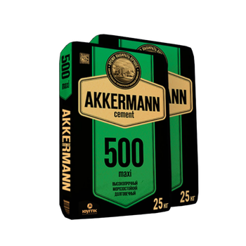 Портландцемент ЦЕМ II/А-Ш 42,5Н AKKERMANN 500 MAXI 25кг