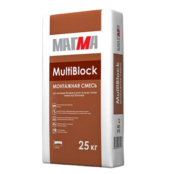 МАГМА Монтажная смесь «MultiBlock» 25кг